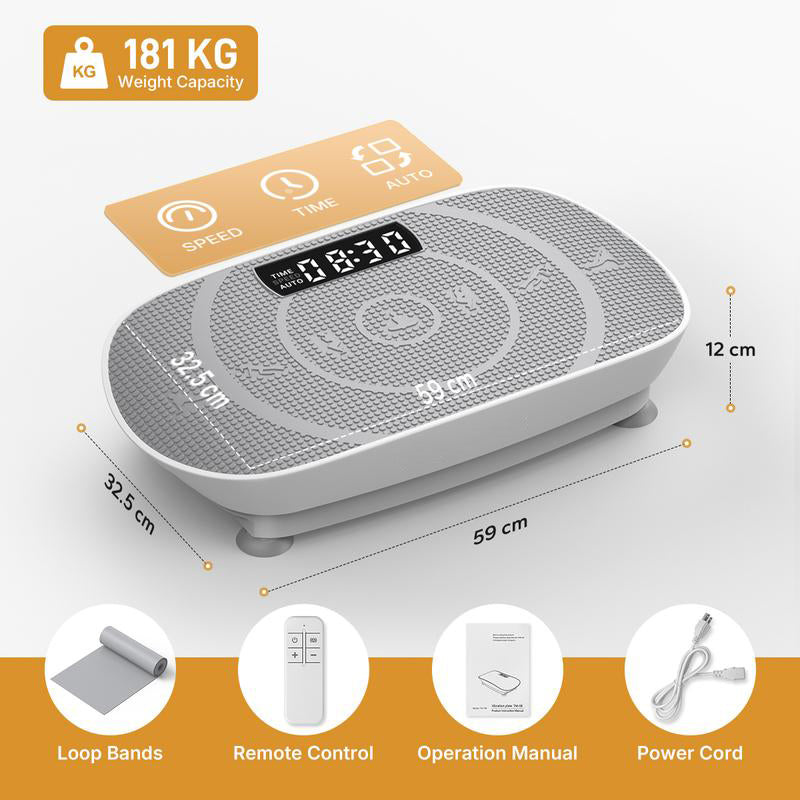 New Vibration Plate Exercise Machine Max User Weight