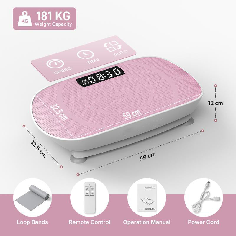 New Vibration Plate Exercise Machine Max User Weight