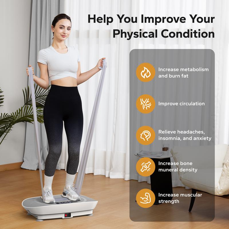 New Vibration Plate Exercise Machine Max User Weight